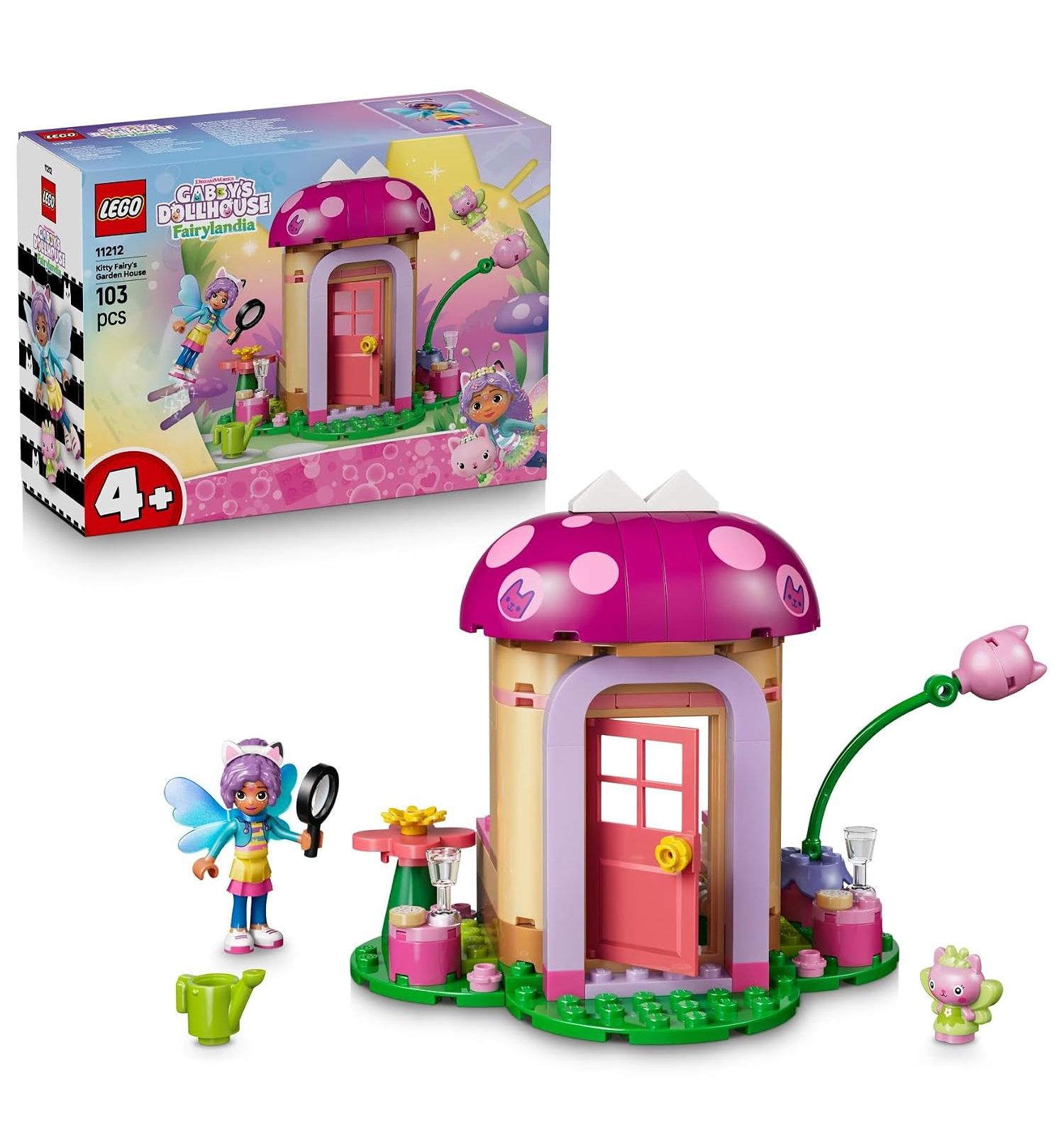 Конструктор LEGO Friends Вечеринка в саду феи-котенка 103 дет. - фото 1