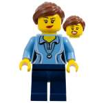 Фигурка LEGO Medium Blue Female