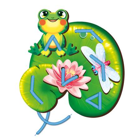 Игрушка PREZENT шнуровка Кувшинка