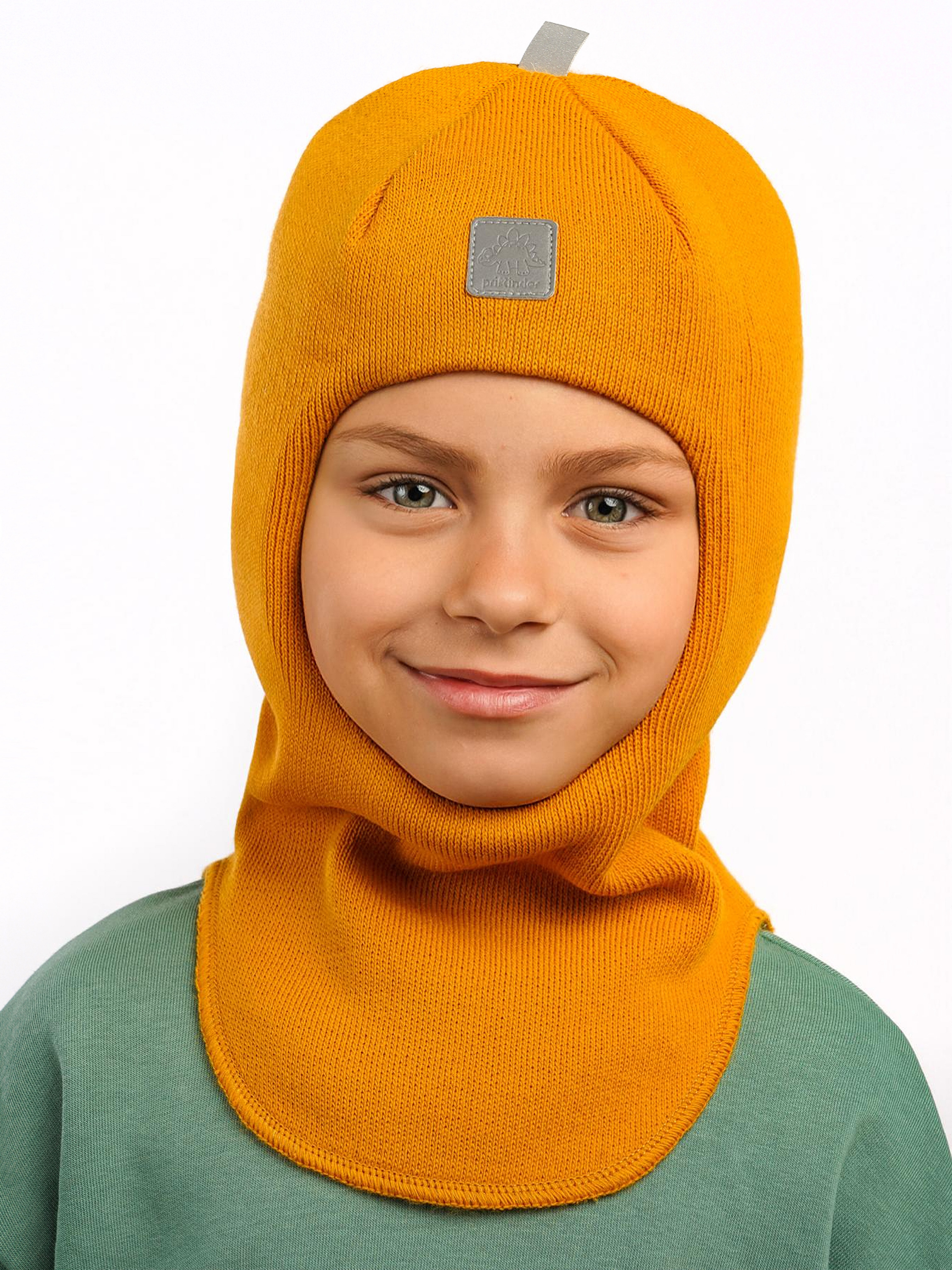 Шапка-шлем ПриКиндер MH3-6070 Цвет: Горчичный - фото 11