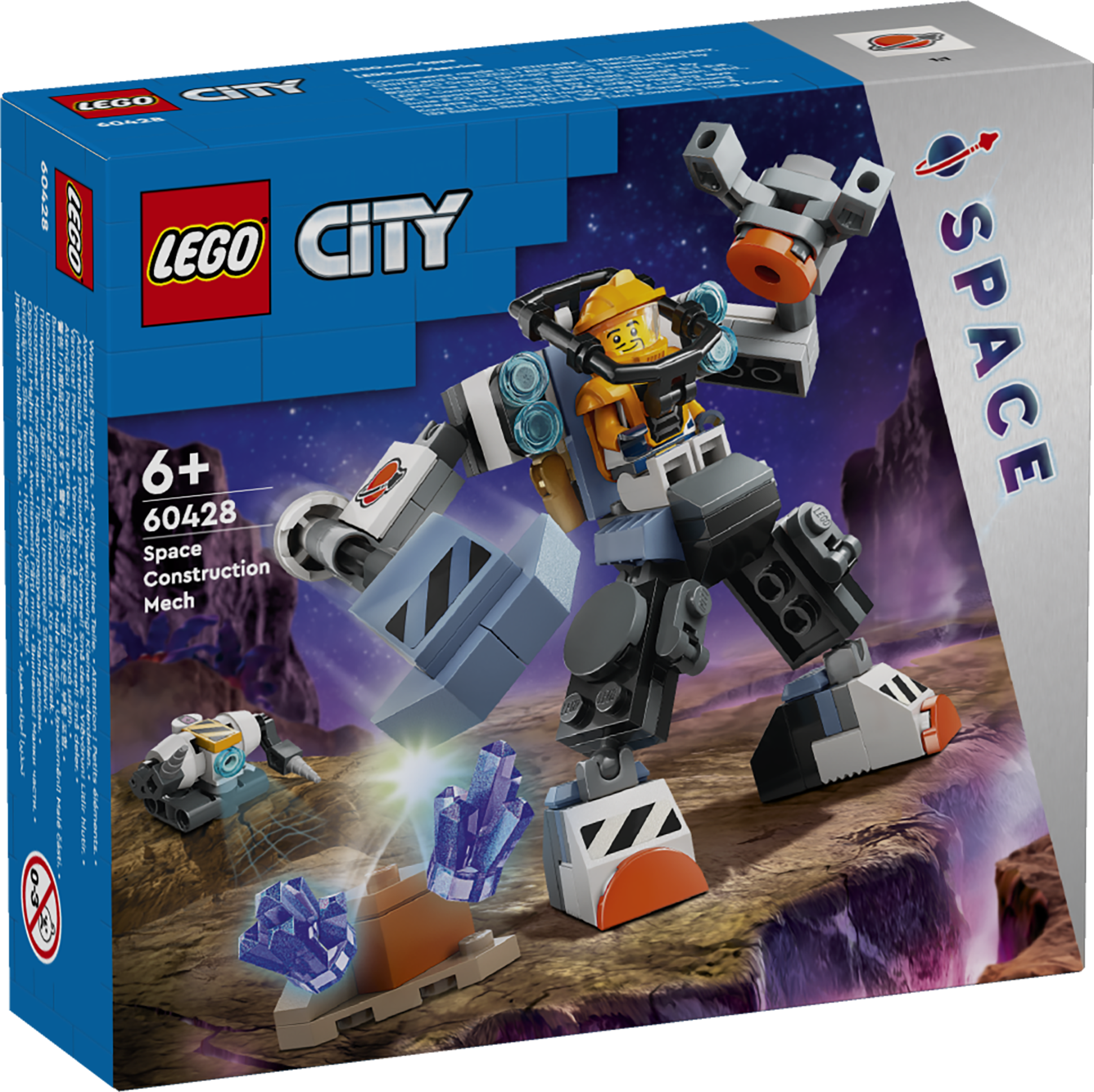 Конструктор LEGO City Космическое строительство 140 дет. - фото 3