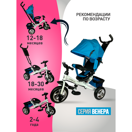 Трехколесный велосипед Velobibi 10 дюймов