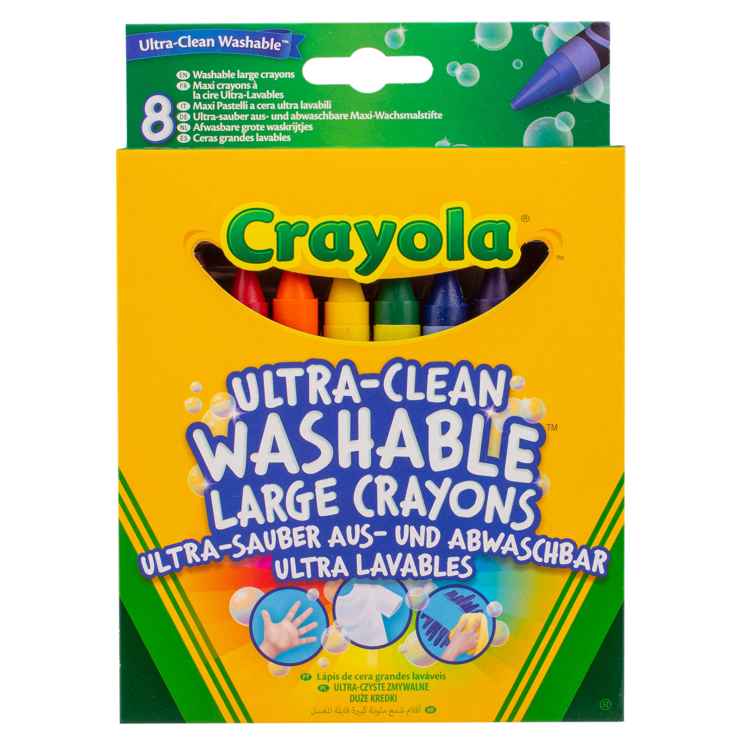 Восковые мелки Crayola 8 шт. - фото 1