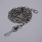 Цепь Пижон для привязи собак 3 м калибр 3х21 мм черная