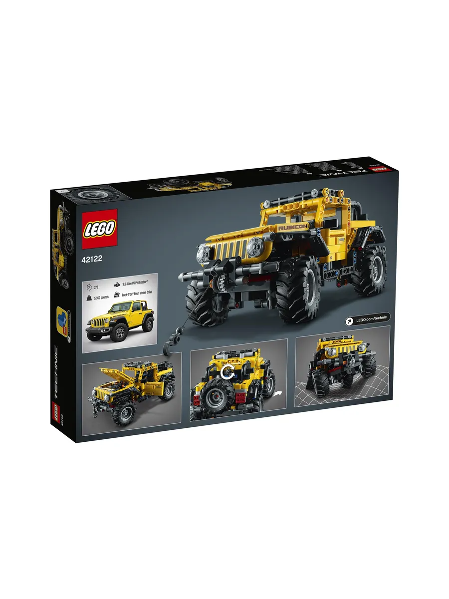 Конструктор LEGO Technic Jeep Wrangler 665 дет. - фото 6