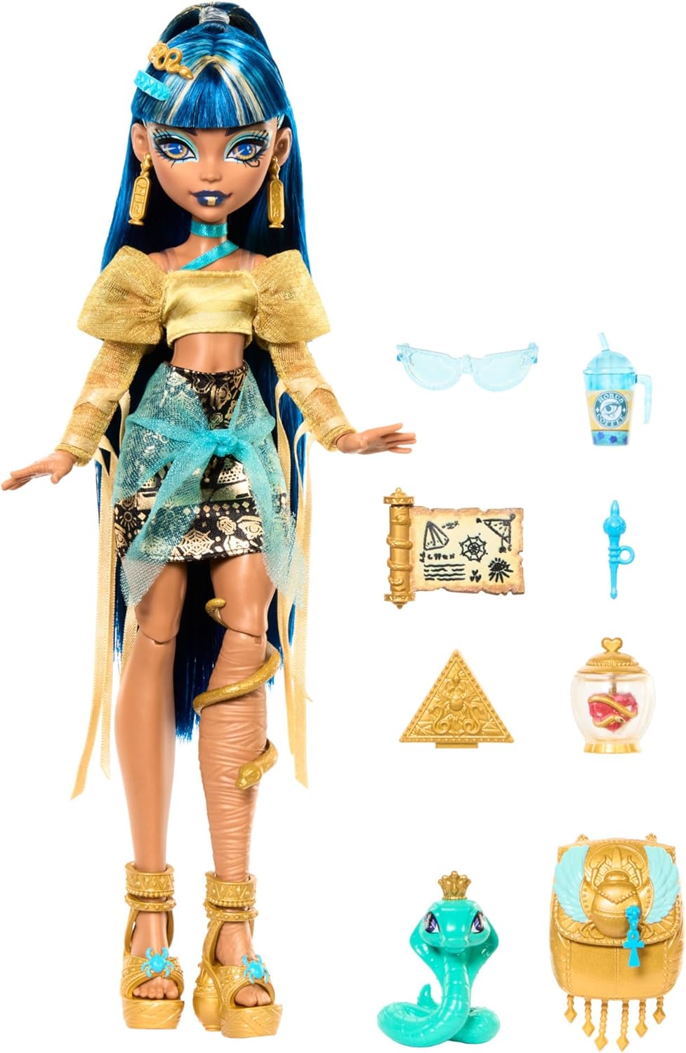 Кукла модельная Monster High Core Doll Cleo HXH74 - фото 2