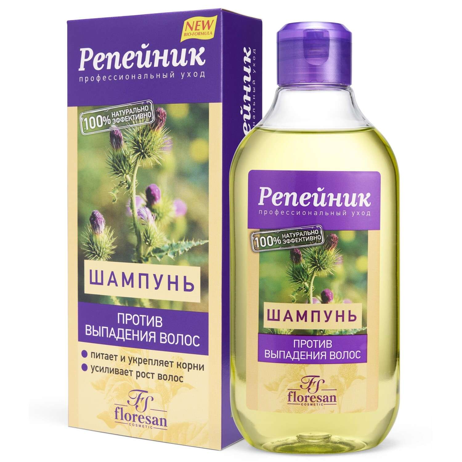 Шампунь FS floresan cosmetic против выпадения волос 250 мл - фото 1