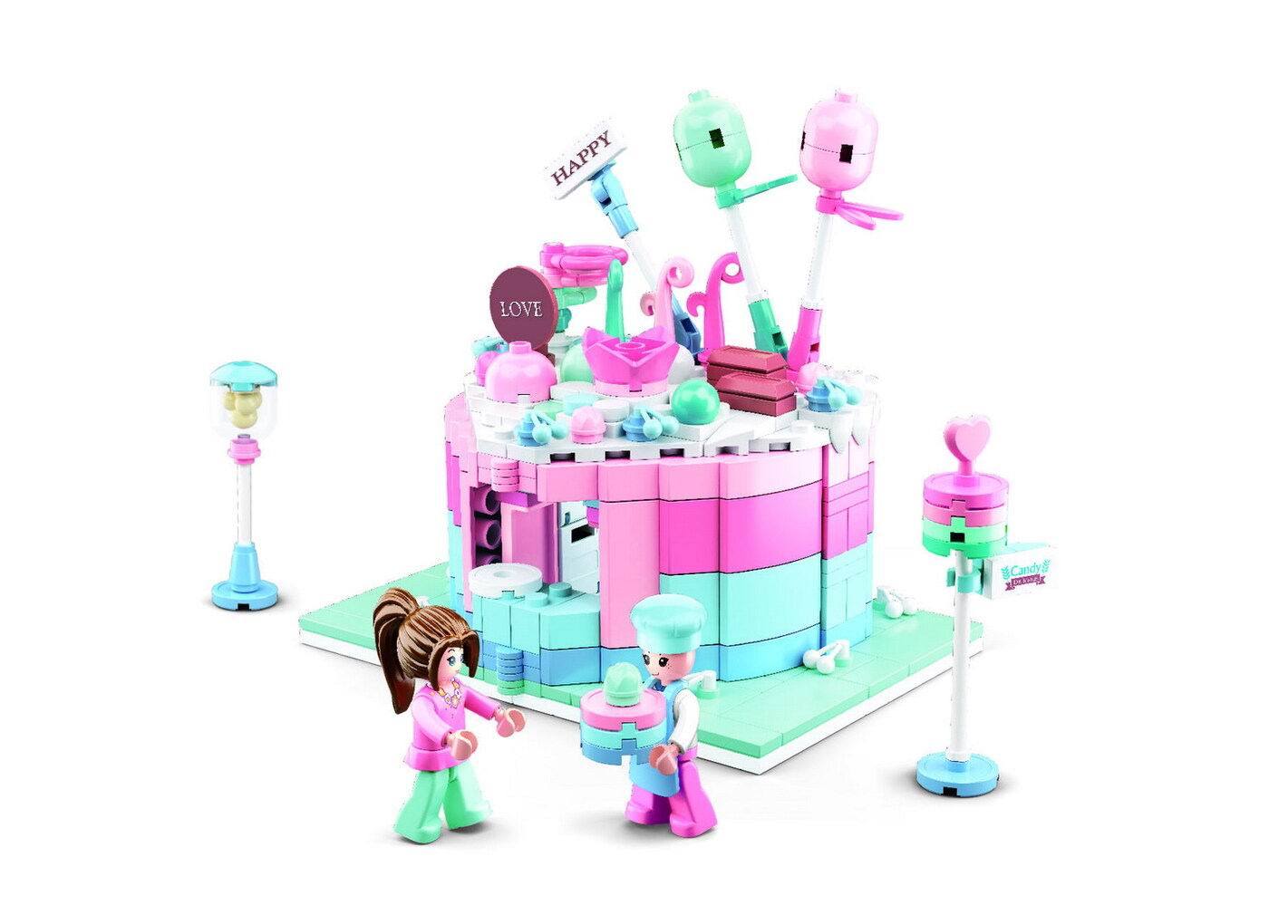 Конструктор SLUBAN Мини-кафе Кондитерская - фото 2