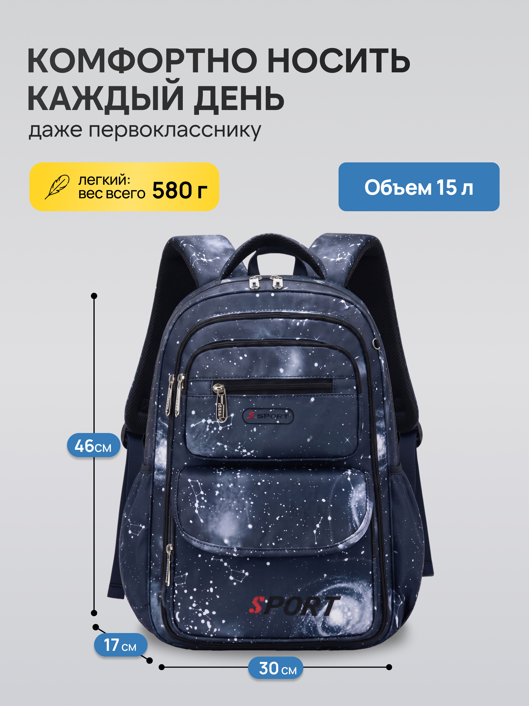 Рюкзак LUXMAN для детей универсальный - фото 5