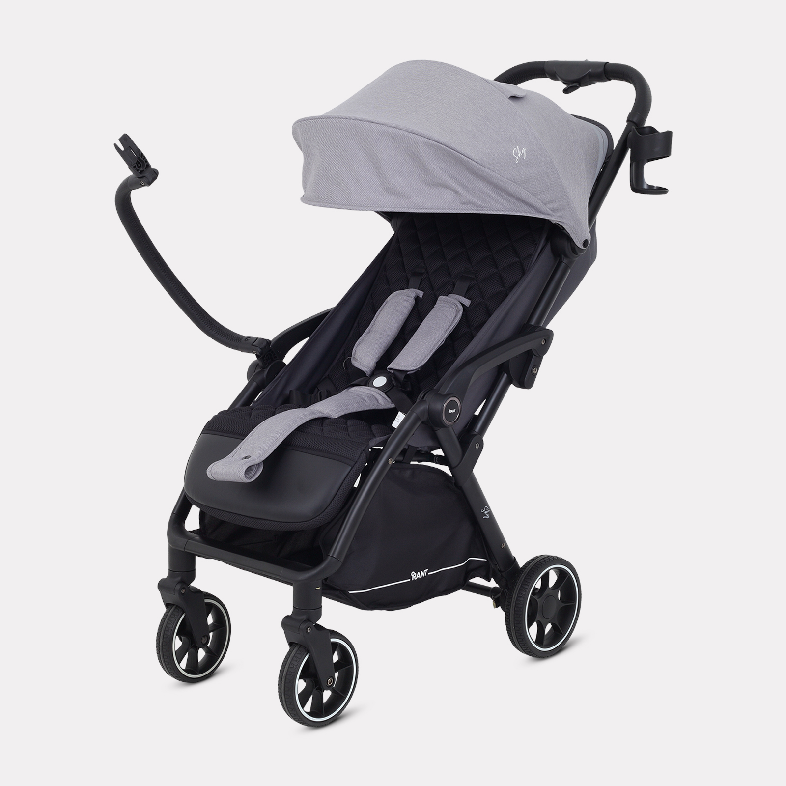 Коляска прогулочная Rant SKY серый - фото 11