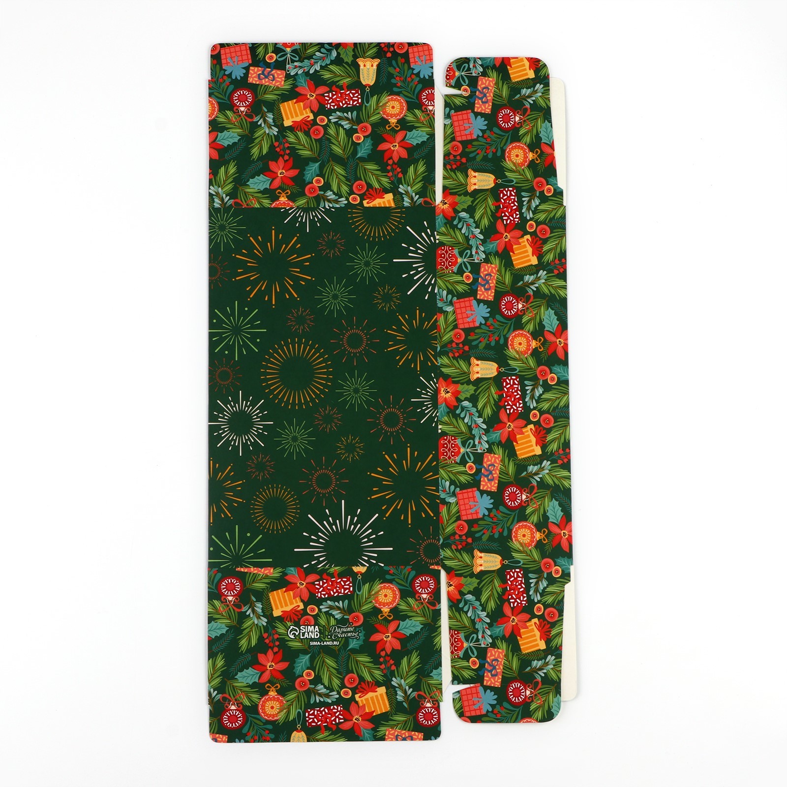 Сборная коробка-конфета Дарите Счастье "Новогодняя ёлка", 18 х 28 х 10 см - фото 2