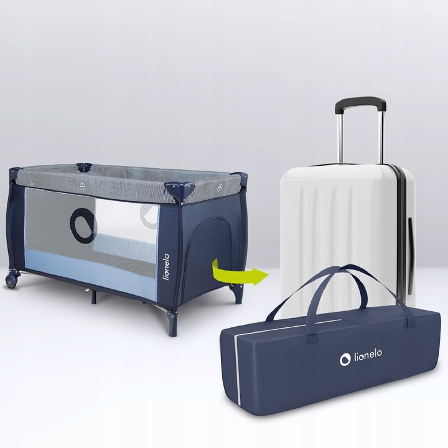 Манеж кровать Lionelo LLOZSVENBUNAYXXXXXXX - фото 8