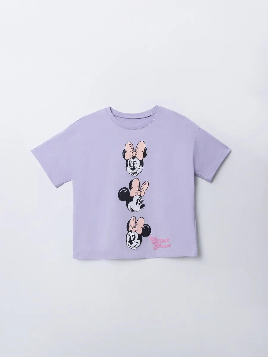 Футболка Mark Formelle (Марк Формэль) 117843/лиловый вереск +печать - фото 5