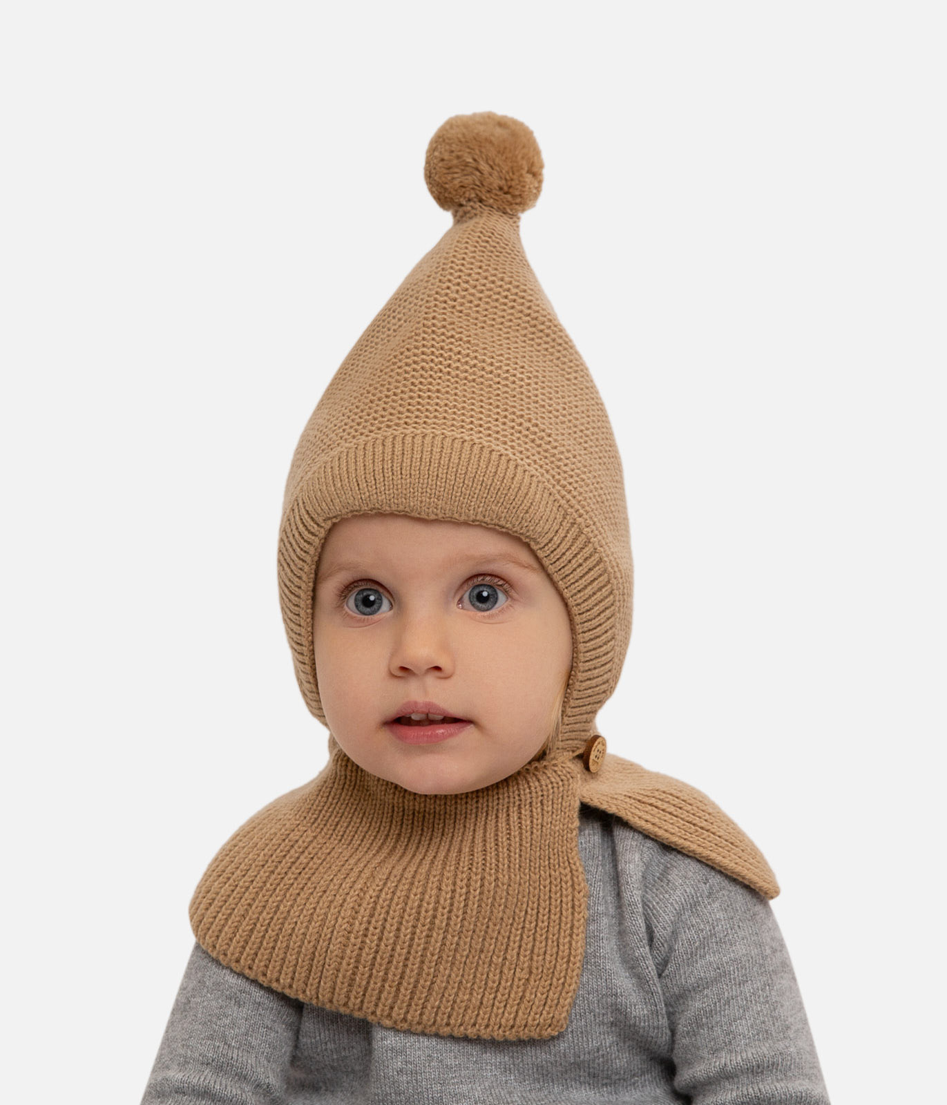 Капор Totti Kids 10721_бежевый - фото 1