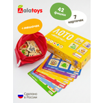 Настольная игра Alatoys Лото Животные в ассортименте