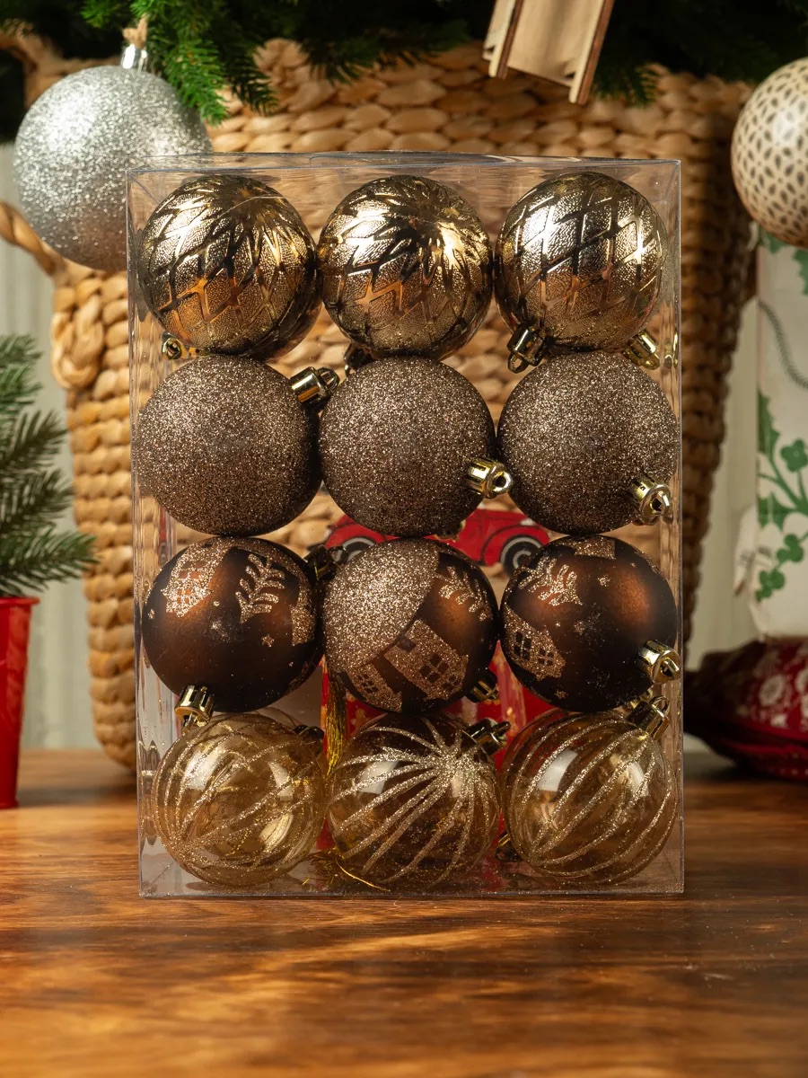 Набор шаров Kaemingk медный - фото 5