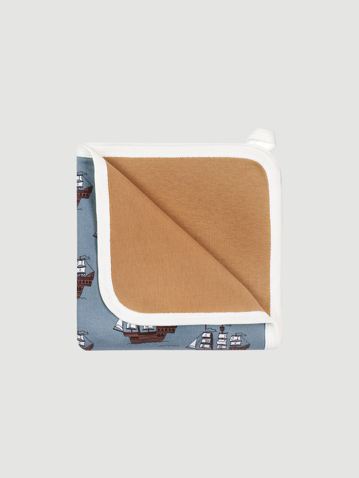 Плед Mjolk Морской бой 80 x 80 см хлопок - фото 2