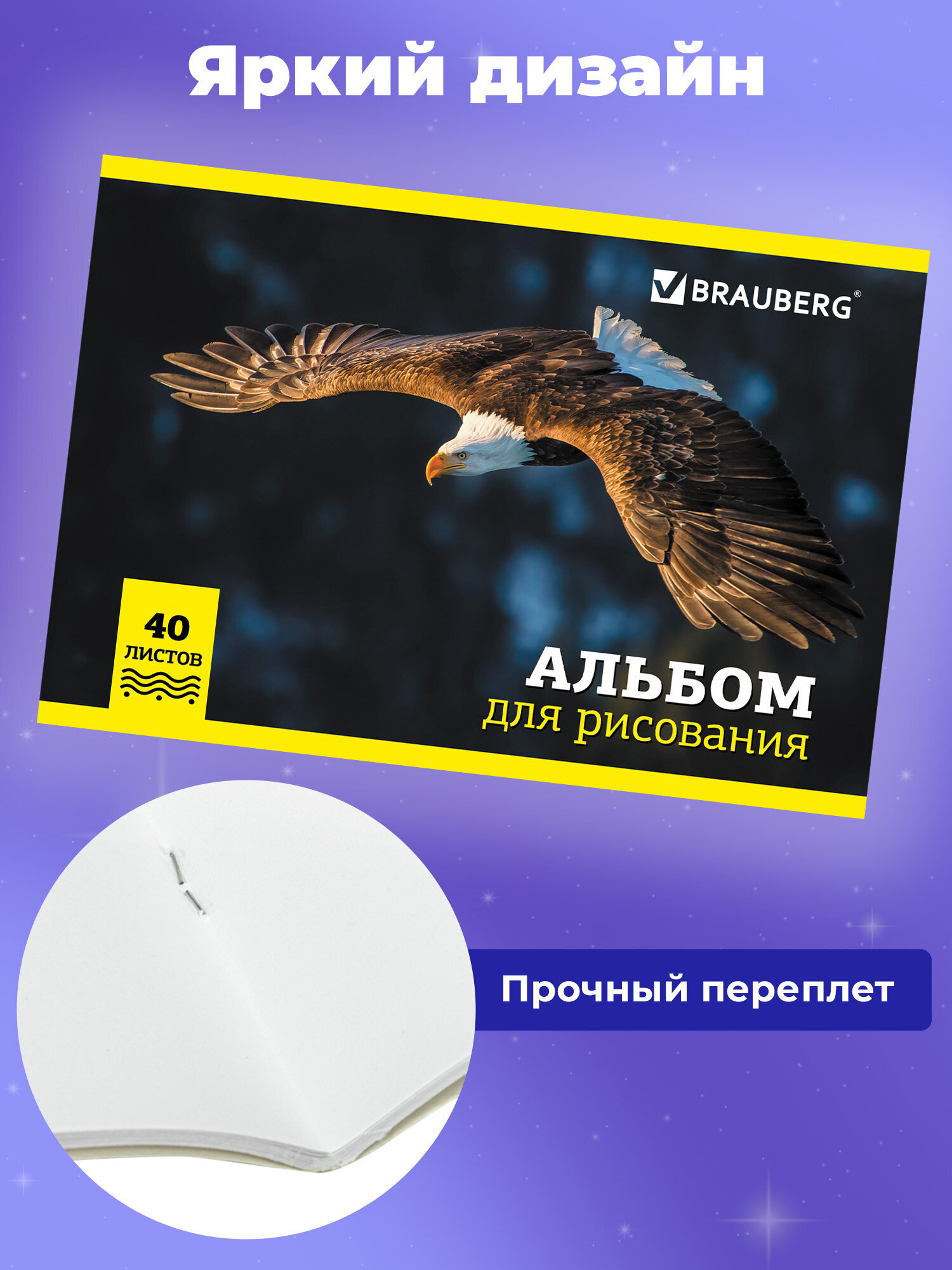 Альбом Brauberg А4 40 лист. 4 шт. - фото 2