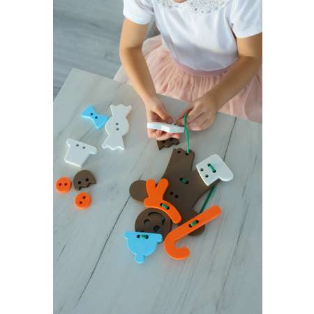 Шнуровка ElBascoToys детская Пряничный человечек