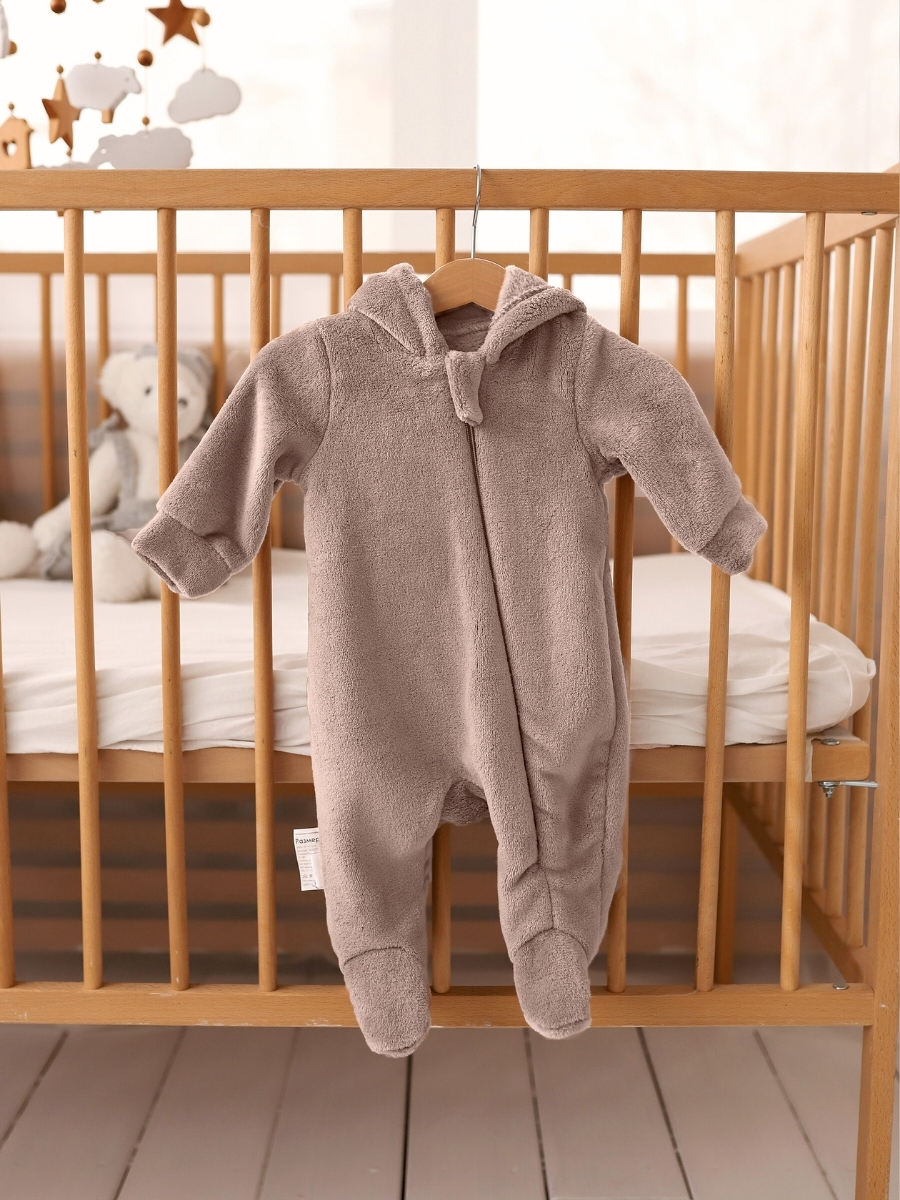 Комбинезон Hello,Bunny /plushlyzay/кофейный - фото 6