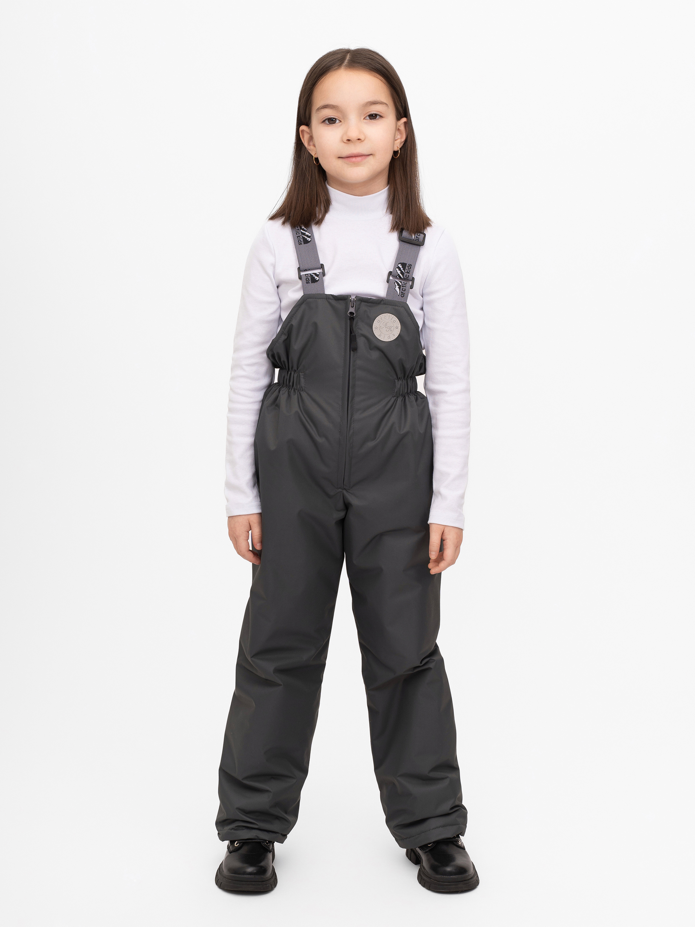 Полукомбинезон Arctic kids 60-013 серый - фото 14