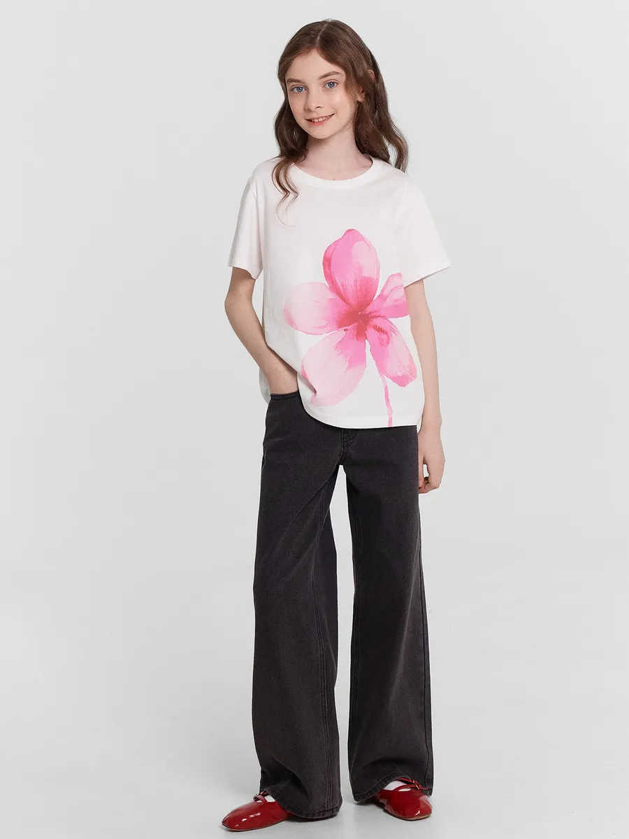 Футболка 2 шт Mark Formelle (Марк Формэль) 117835-2/белый +бело -розовые разводы - фото 3