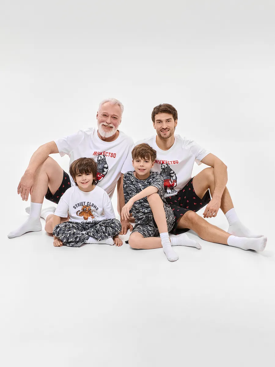 Пижама Mark Formelle (Марк Формэль) 563339/тигры камуфляж - фото 15