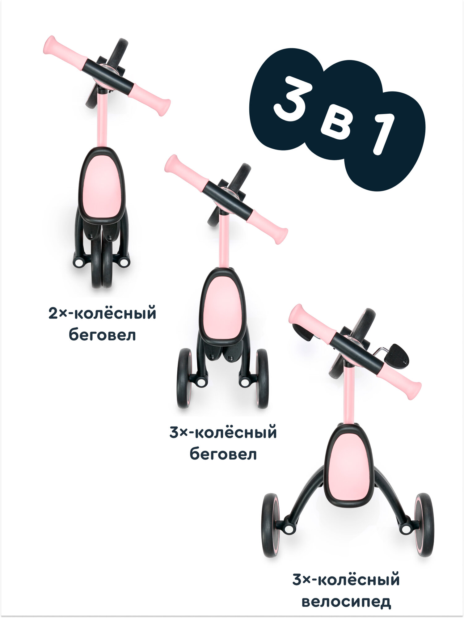 Велосипед-беговел Junion - фото 3