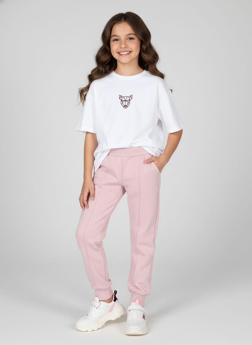 Брюки NIKASTYLE 2т21825 пудра - фото 3