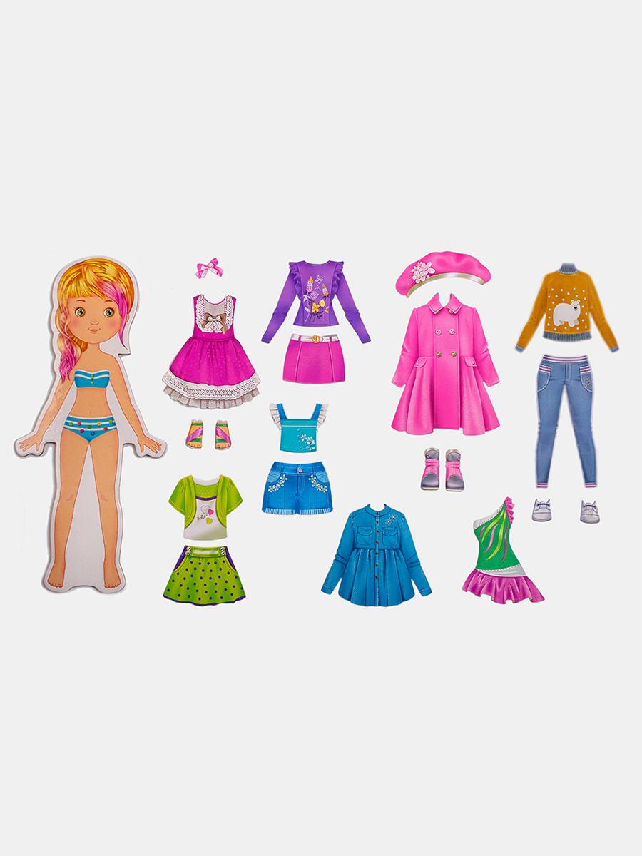 Набор стилиста Дрофа-Медиа Одень куколку Софию 3810 - фото 10