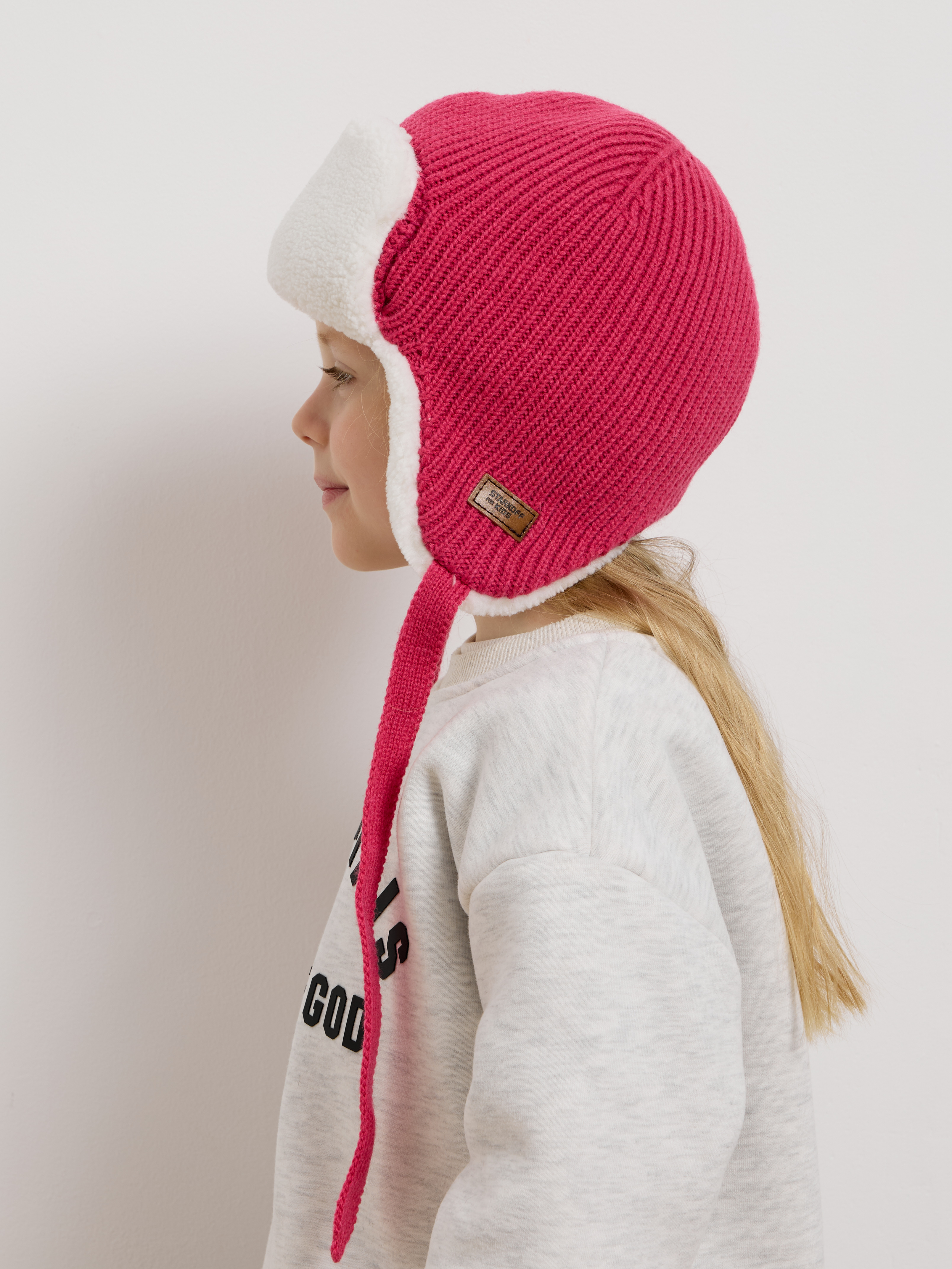 Шапка-ушанка Starkoff Kids Д301156 - фото 4