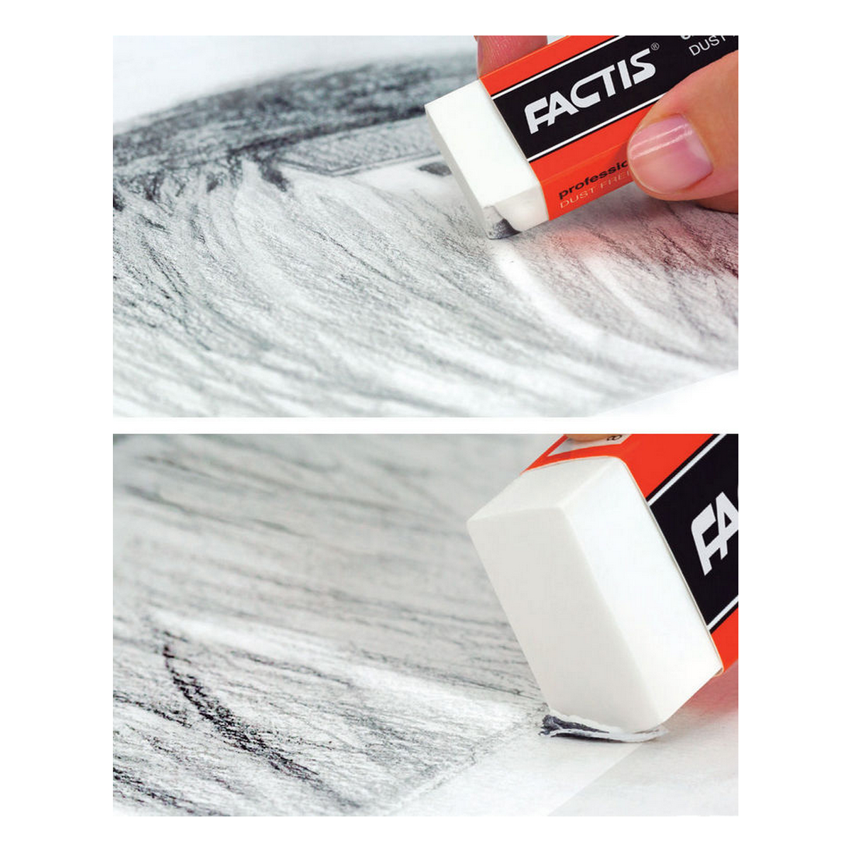 Ластик FACTIS 2 шт. - фото 6
