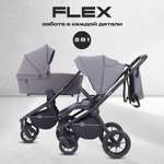 Коляска 2в1 Rant Flex 2 в 1 серый