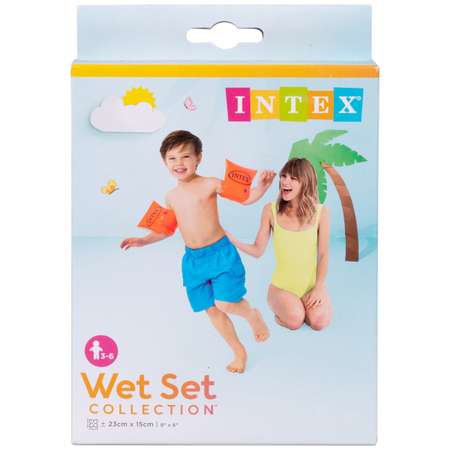 Нарукавники надувные детские Intex Делюкс 3-6 лет