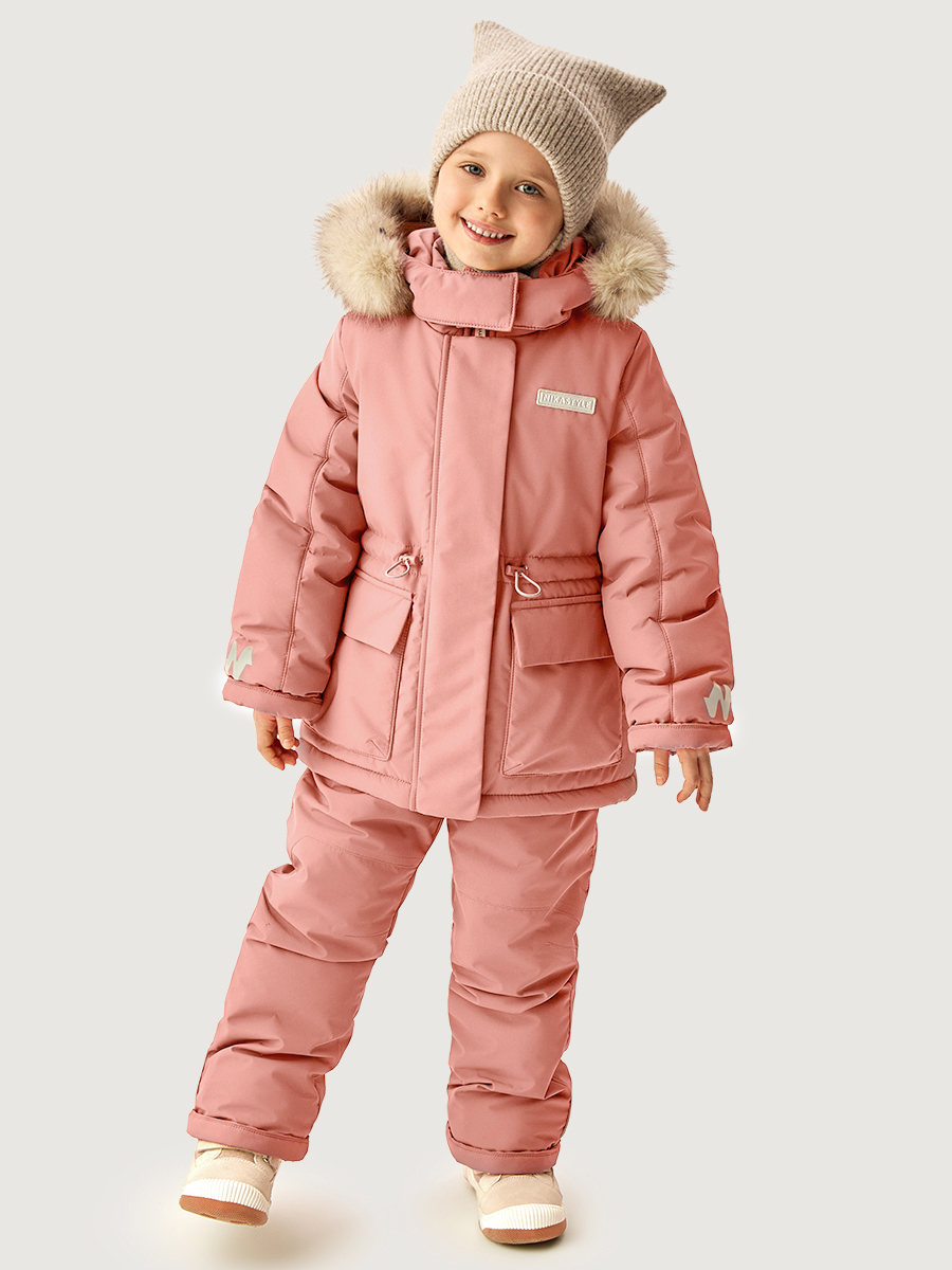 Костюм NIKASTYLE 7з3026 сухая роза - фото 4