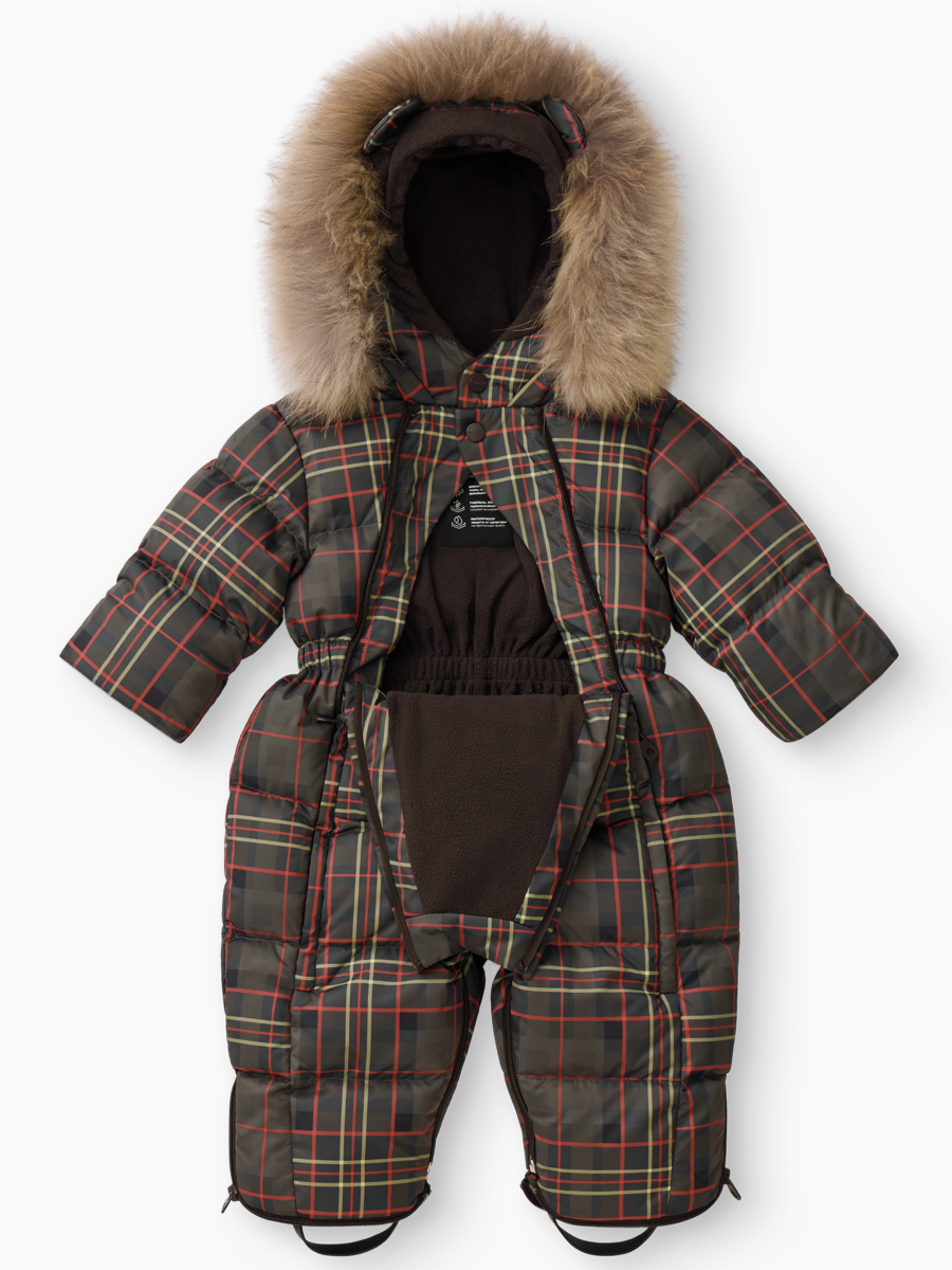 Комбинезон-трансформер Happy Baby 89144-0_dark chocolate (checkered) - фото 12