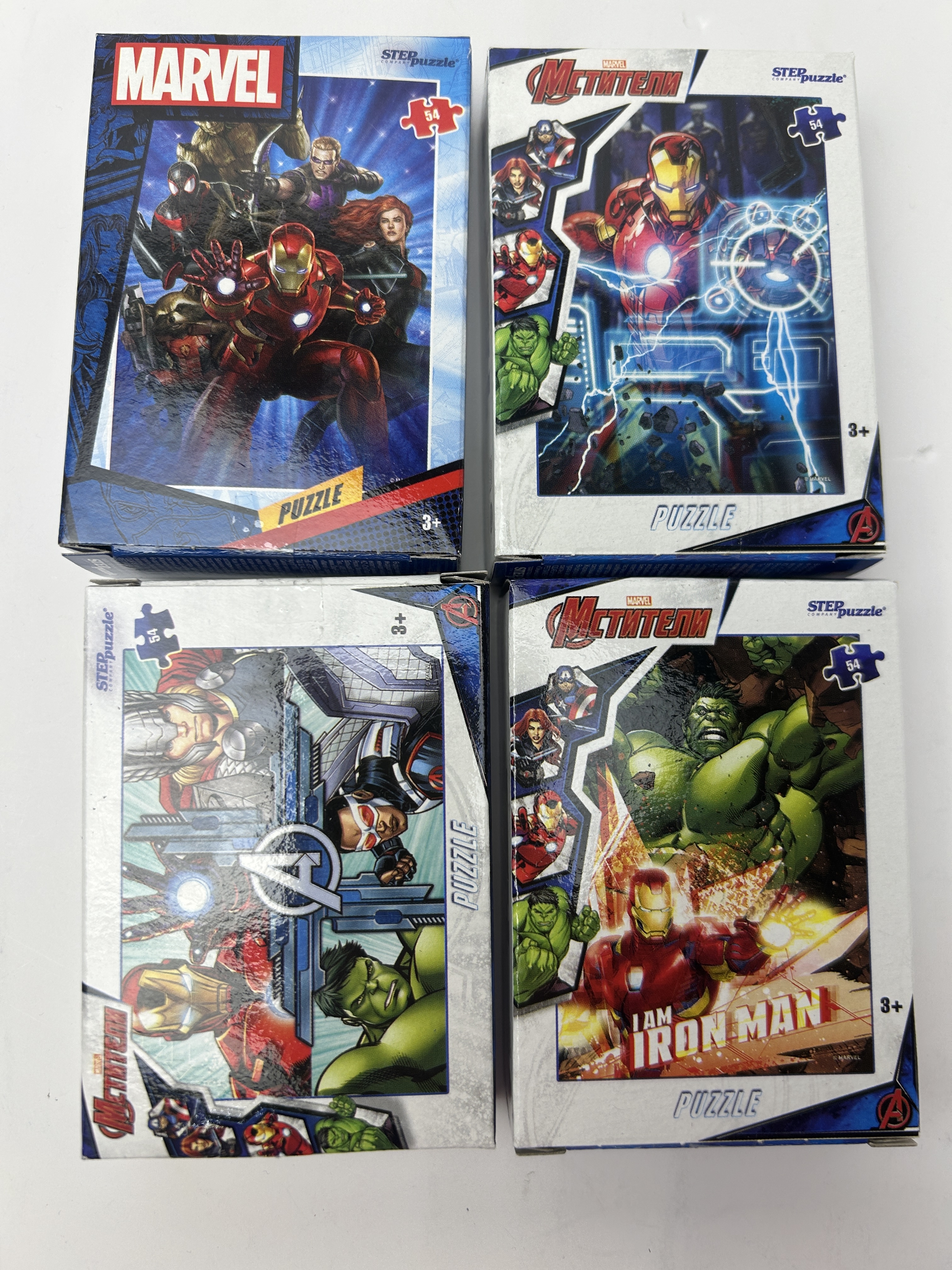 Пазл Step Puzzle Комплект Пазлов 54 Мстители - фото 2