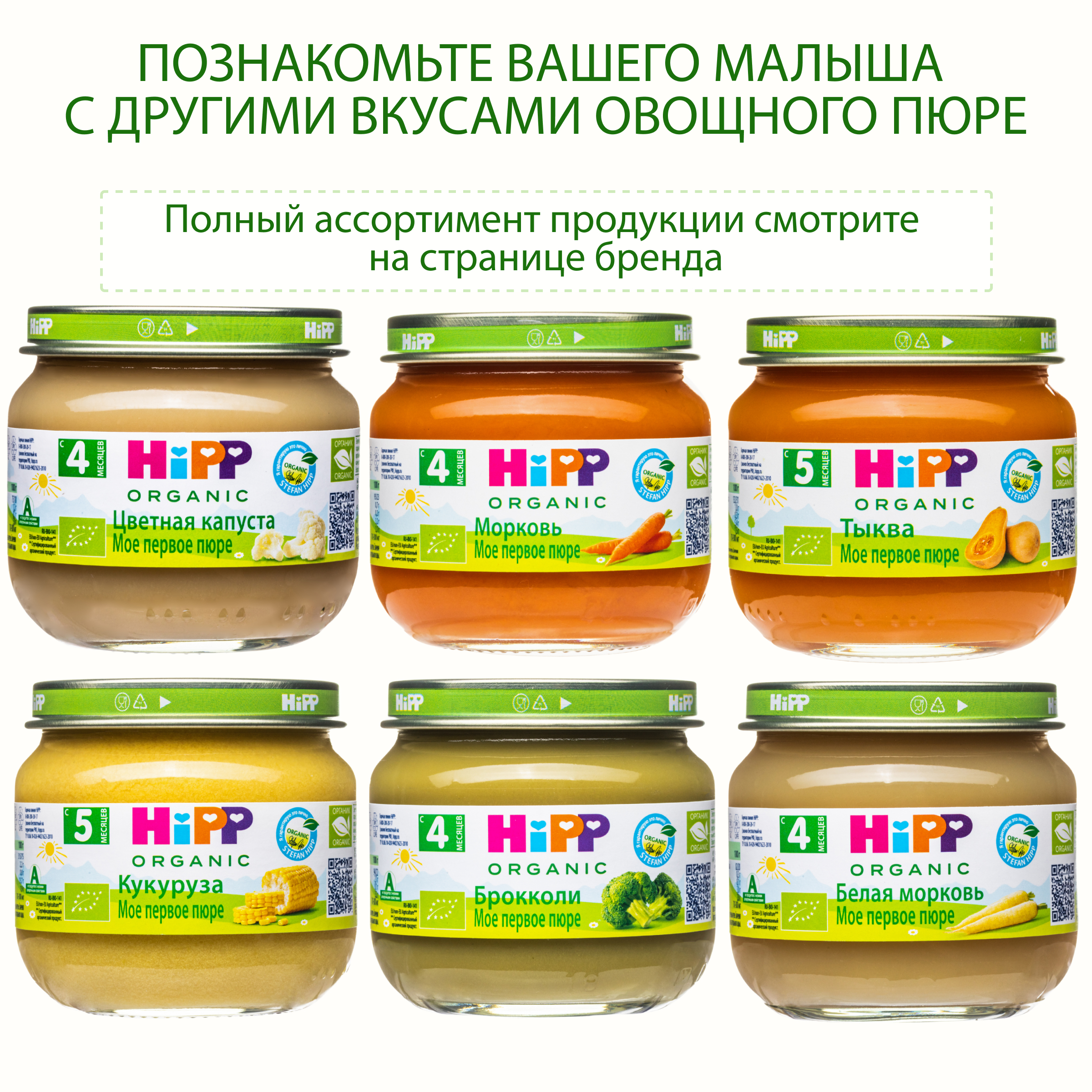 Пюре Hipp Картошка с 5 мес 80 г - фото 6