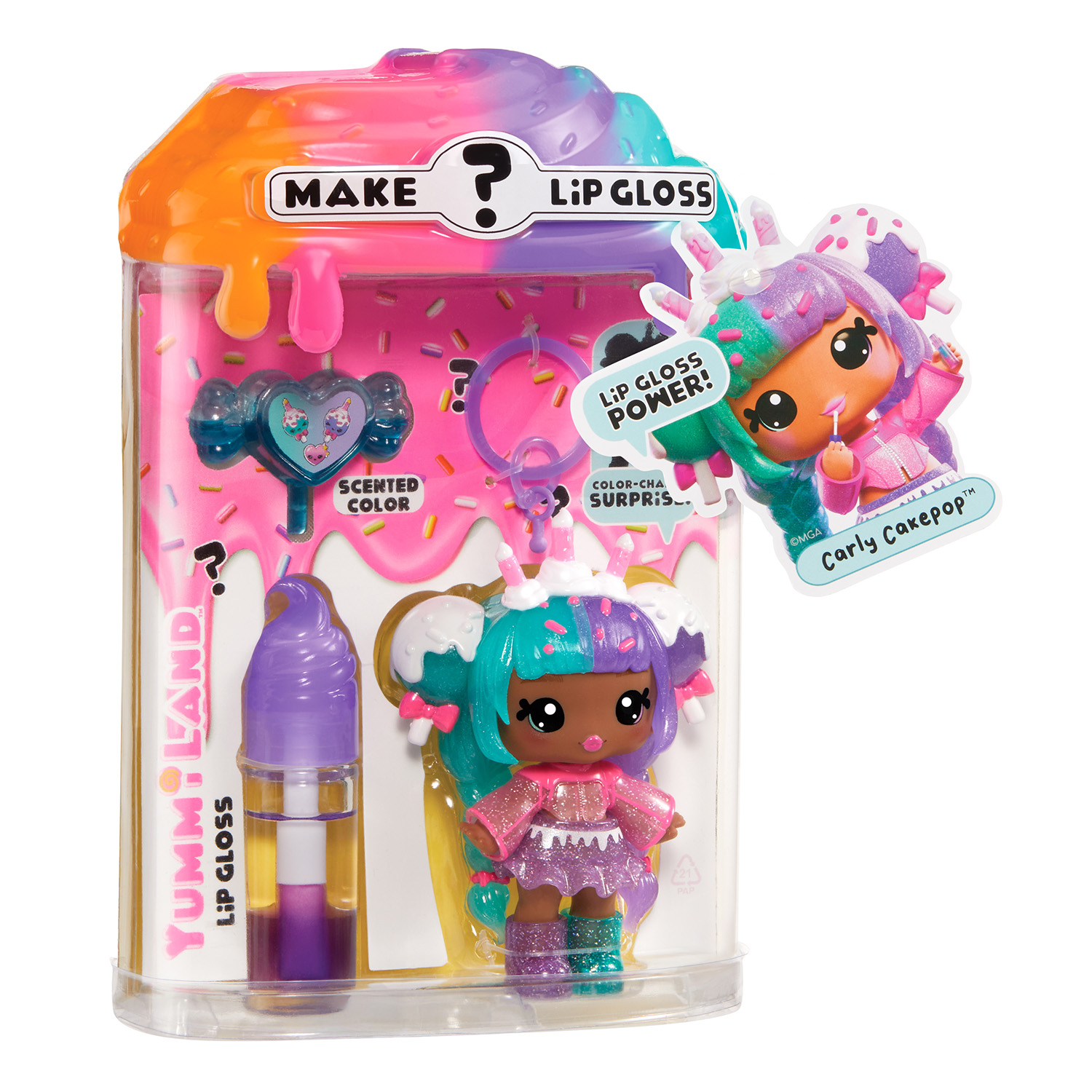 Кукла мини YummiLand Кукла Карли Кейкпоп высота 10 см 68750 - фото 3