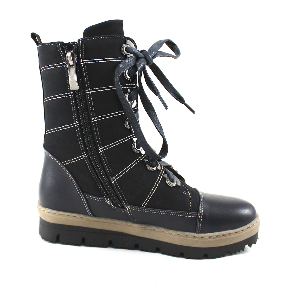 Ботинки Europen 968532/08-03-СВ EUROPEN Ботинки для девочки,темно-синий - фото 2