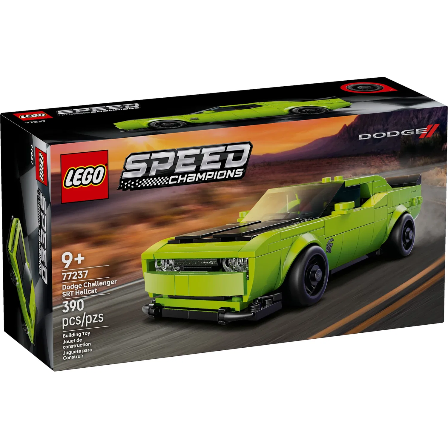 Конструктор LEGO Speed Champions Dodge Challenger SRT Hellcat 390 дет. - фото 8
