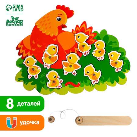 Настольная игра Лесная мастерская Рыбалка