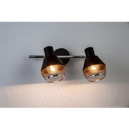 Спот ESCADA 1116/2A E14*40W Black/Chrome