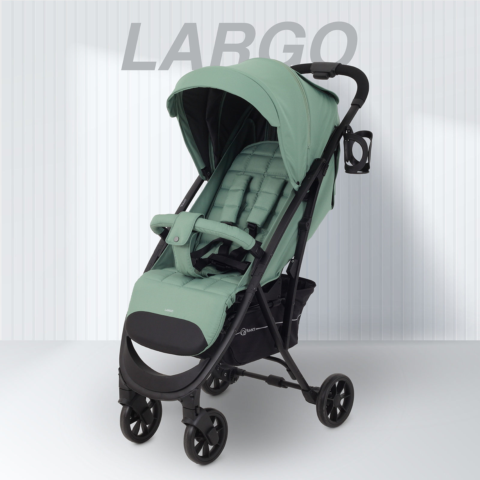Коляска прогулочная Rant зеленый - фото 2