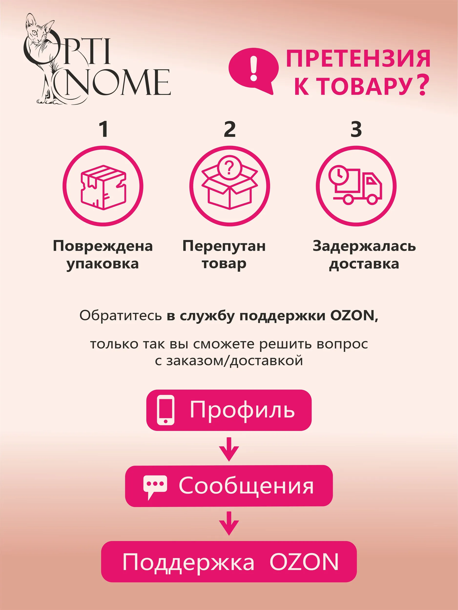 Корм влажный Optinom для беременных кошек с телятиной и козьим молоком 28шт. - фото 8