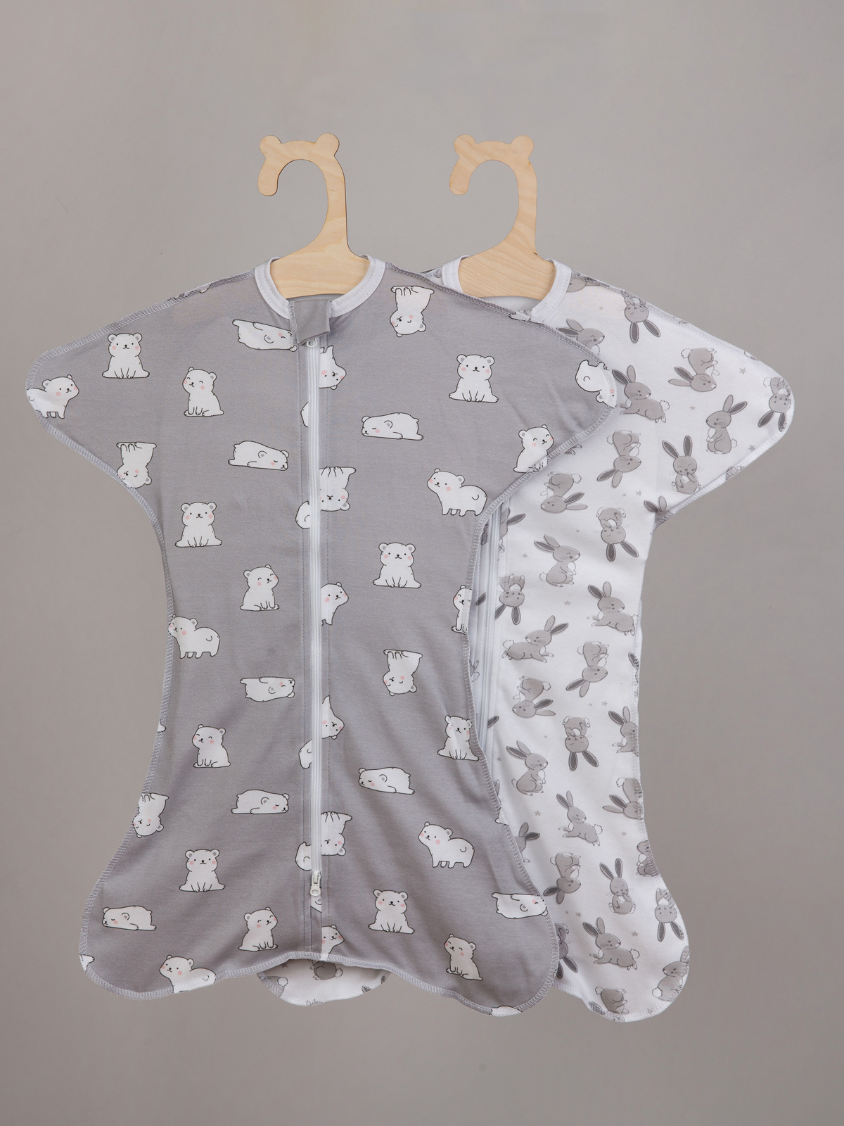 Изображение товара Конверт пеленальный кокон inlovery 2 шт многоцветный для новорожденных