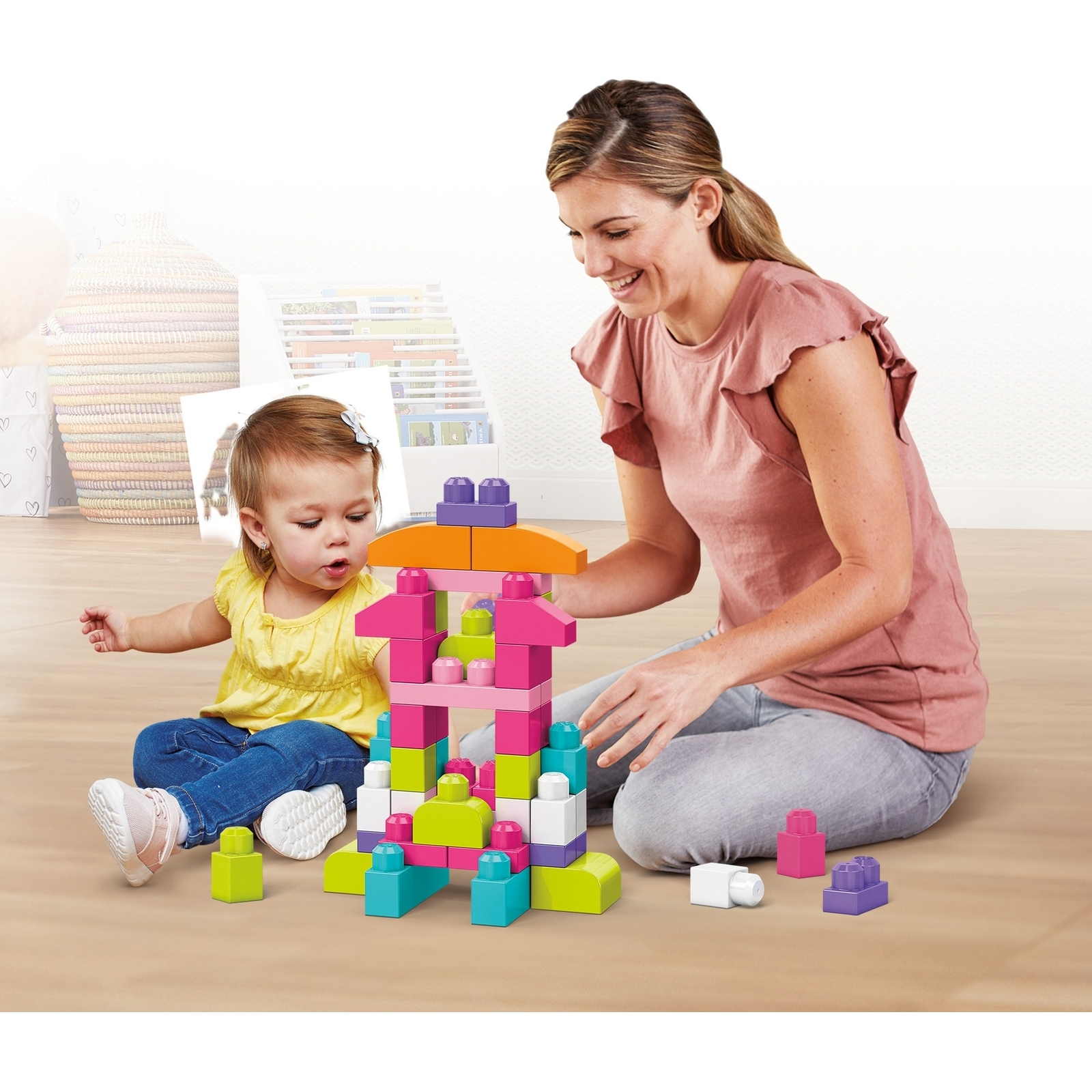 Конструктор Mega Bloks First Builders 60 дет. - фото 25