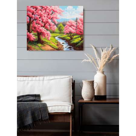 Алмазная мозаика Art on Canvas Сливовый сад в ассортименте