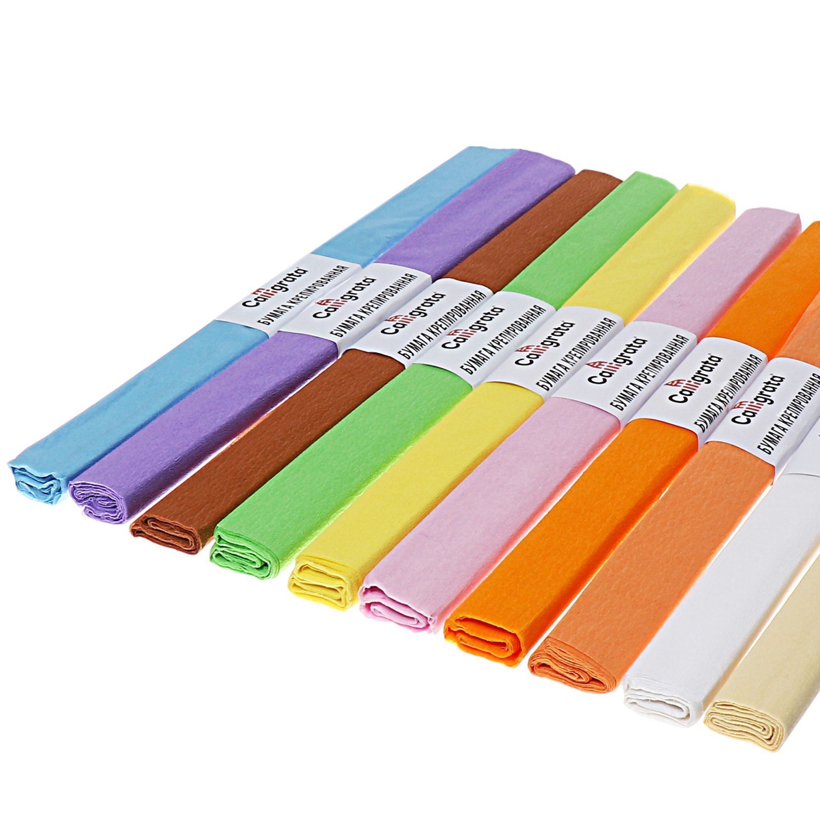 Фетр, креповая бумага Calligrata 10 лист. - фото 5