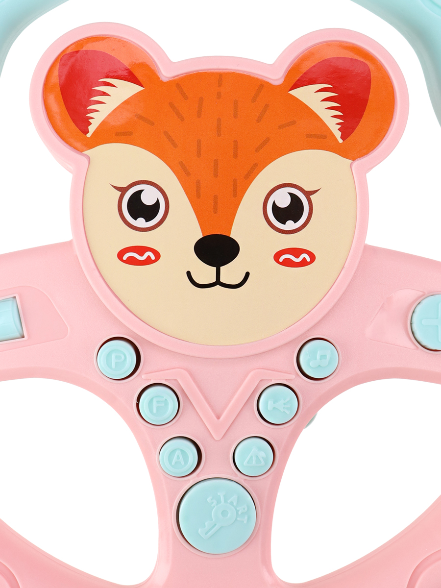 Игрушка Рыжий кот руль Лисенок - фото 2